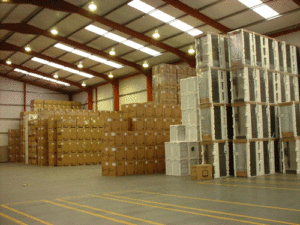 Warehousing and storage of goods